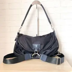 PICONE ピッコーネ 3way ナイロン ショルダー リュック ブラック