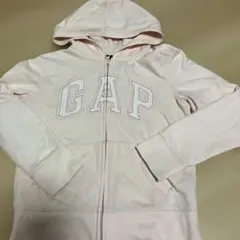 GAP キッズ パーカー 130 薄いピンク　春色