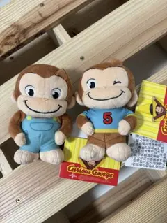 Curious George ぬいぐるみ 2体セット