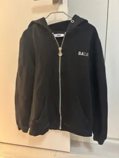 BALR. Mサイズ　ブラック ジップアップパーカー