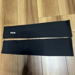 FILA アームウォーマー ブラックのサムネイル
