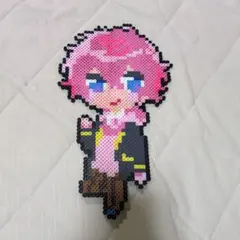 すとぷり　さとみくん　アイロンビーズ