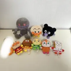 アンパンマン　赤ちゃん　だだんだん　指人形　キーホルダー　マスコット