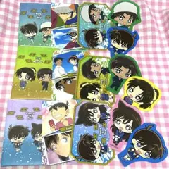 名探偵コナン＊SDダイカットステッカー＊セット3＊らん＊へいじ＊かずは