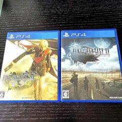 PS4ソフト FF15 FF零式HD 2本セット ファイナルファンタジー