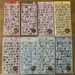 ボンボンドロップシールサンリオ文字コンプリートアルファベット8種