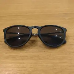 【美品】ボストンウェリントン サングラス ユニセックス（ダークスモーク）