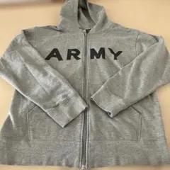 prims ARMY フルジップパーカー グレー