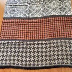 大判ストール　ミックス柄　新品未使用
