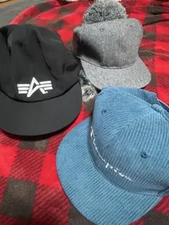 Champion キャップ 青 他3点セット　子供用