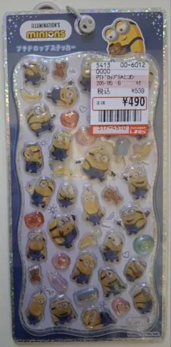 【正規品】プチドロップステッカー ミニオンズ