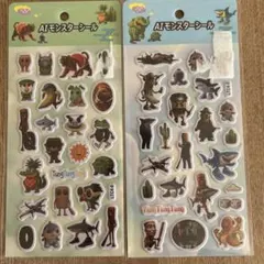 AIモンスターシール　2シートセット