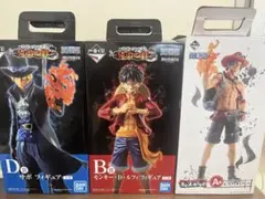 ワンピース 一番くじ 悪魔の実能力者達 A賞 兄弟の絆 B賞 D賞