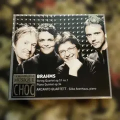 アルカントカルテット　ブラームス弦楽四重奏他