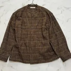 ✨美品✨ ジャーナルスタンダード 千鳥格子シャツジャケットM 　FJ368のサムネイル