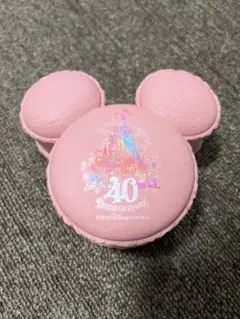 ディズニーランド40周年 ミッキーのマカロン型スーベニアケース（小物入れ）