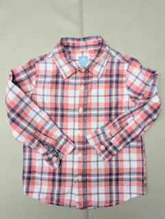 babyGap チェック柄 長袖シャツ