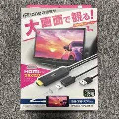 カシムラ KD-207 HDMI変換ケーブル iPhone専用