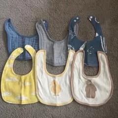 赤ちゃん用スタイ6枚セット　まとめ