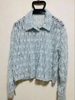 AZUL BY MOUSSY シアーチュールフランジシャツのサムネイル