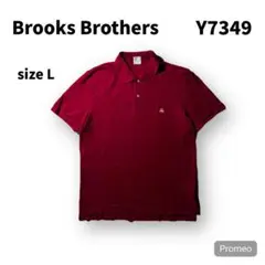 【即購入OK】Brooks Brothers 半袖ポロシャツ　サイズL レッド