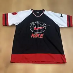 Nike スポーツウェア Tシャツ 黒/白/赤