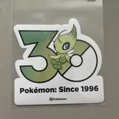 ポケモン 30周年記念 シェイミ ステッカー - メルカリ
