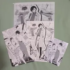 文豪ストレイドッグス 神奈川近代文学館 ポストカード 缶バッジ 太宰治
