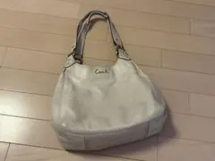 COACH アシュレイ レザー ホーボー ショルダーバッグ コーチ ホワイト