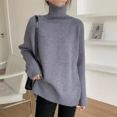 ゆったりニット