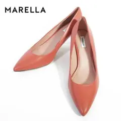 新品 マレーラ MARELLA パンプス 37 ES365 23.5cm やぎ革のサムネイル