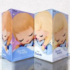 【最安値‼️2点セット】キューポスケット シンデレラ アナと雪の女王 アナ エレサ