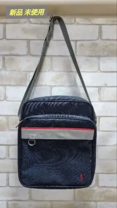 イーストボーイ ショルダーバック ネイビー＆レッド