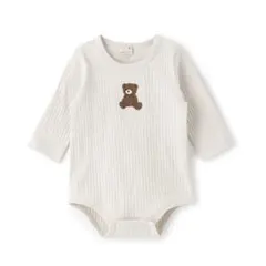 petit main＊プティマイン ロンパース アニマル くま クマのサムネイル