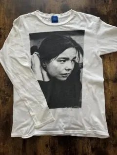 Bjork ビョーク ケヴィンカミンズ プリント長袖カットソー S
