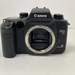 ☆ジャンク品 Canon EOS 55 フィルム一眼レフカメラ レンズセット 6424K ジャンク Canon キヤノン EOS 5 7 7s 55 ブラックシルバー