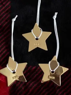 Dior ゴールド スターチャーム 星 ノベルティ非売品　３セット