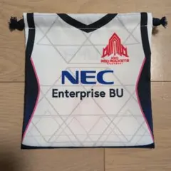 NECレッドロケッツ YUKA 6番 巾着