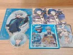 まほやく 3周年 ポスカ くじ 白まほ アニバ クリア色紙 アーサー ファウスト