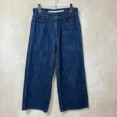【美品】niko and… ジーンズ M ワイドデニムパンツ コットン100%のサムネイル