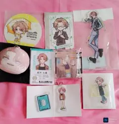 斜木七基 エイトリ 18TRIP クリアシートvol.5 イラストカード 箔押し