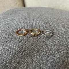 COACH コーチ リング 指輪 3点