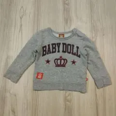 BABY DOLL トレーナー 80サイズ