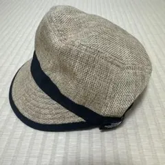 THE NORTH FACE ストライプキャップ ベージュ