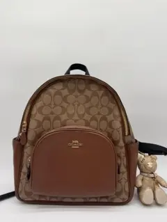 ひ*ん様 コーチ　coach リュック　チャーム付き