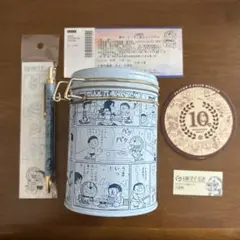 ドラえもん缶セット 藤子・F・不二雄ミュージアム 10周年記念コースター