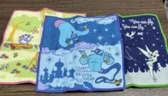 ディズニー キャラクター ミニタオル 3枚セット