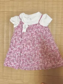 新品　GAP 花柄ワンピース２点セット　90cm 18-24ヶ月