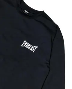 新品 エバーラストEVERLAST ブラックBLACK ロングスリーブ Tシャツのサムネイル