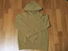 ☆Champion フード付きベージュパーカー M サイズ